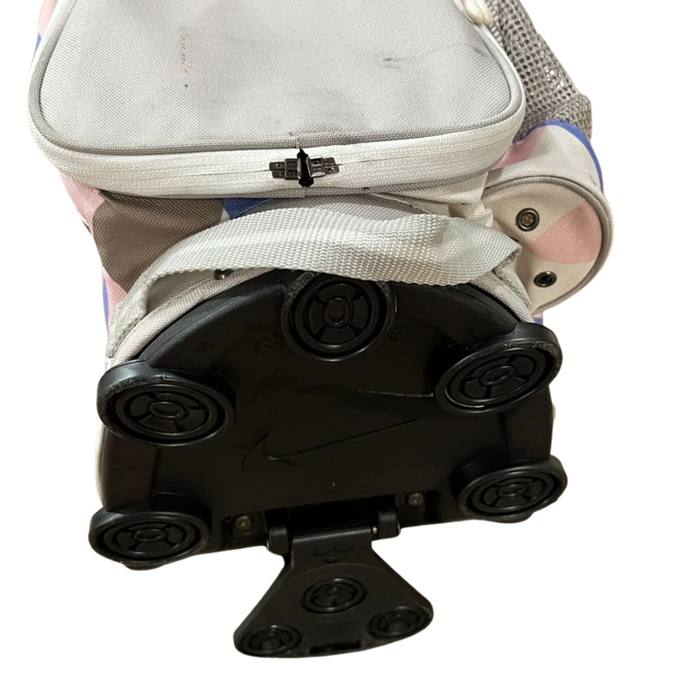 Nike Xtreme Sport IV Women's 8-Way Stand Golf Bag Dual Strap Gray/Pink Rain Hood - Picture 14 of 15